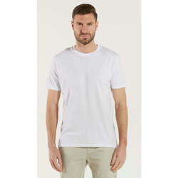 Abbigliamento Uomo T-shirt maniche corte Department Five t-shirt girocollo bianca Bianco