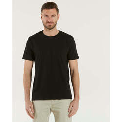 Abbigliamento Uomo T-shirt maniche corte Department Five t-shirt girocollo nera Nero