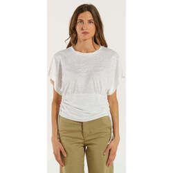Abbigliamento Donna T-shirt maniche corte Department Five maglia mezza manica bianca Bianco