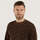 Abbigliamento Uomo T-shirts a maniche lunghe Moschino felpa girocollo logata marrone Marrone