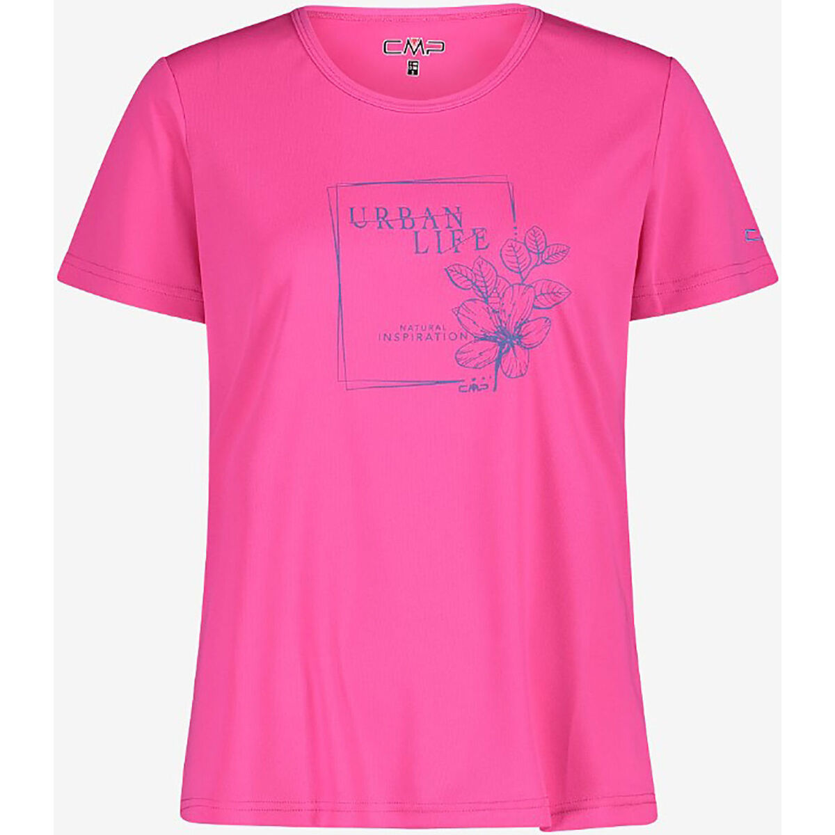 Abbigliamento Donna T-shirt maniche corte Cmp MAGLIA LOGO OUTDOOR Rosa