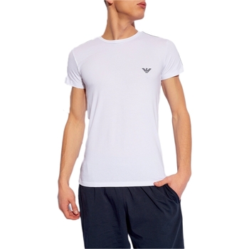 Abbigliamento Uomo T-shirt maniche corte Emporio Armani GA luxe Bianco