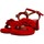 Scarpe Donna Sandali Legazzelle 804rosso-rosso Rosso