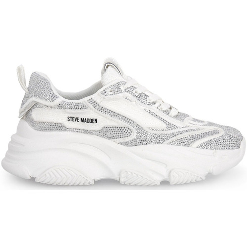 Scarpe Donna Sneakers Steve Madden PARK AVENUE WHITE Bianco