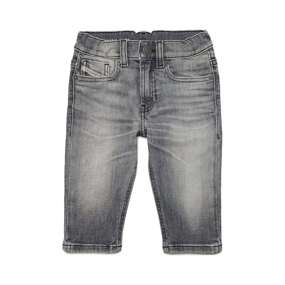 Abbigliamento Bambino Jeans Diesel Jeans regular grigio sfumato - D-Gale-B K00237KXBKT Grigio