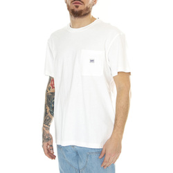 Abbigliamento Uomo T-shirt & Polo Lee WW Pocket Tee Ecru Bianco
