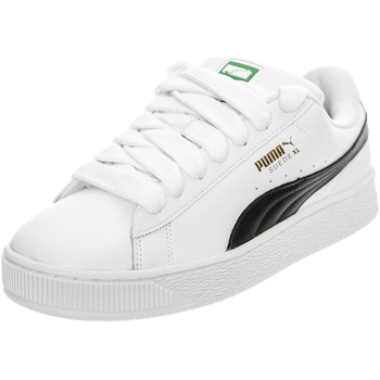 Scarpe Uomo Sneakers Puma Suede XL Lth White Bianco