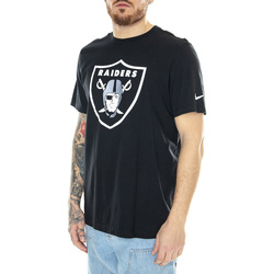 Abbigliamento Uomo T-shirt & Polo Nike ogo Essential T-Shirt as Vegas Raiders Black Nero