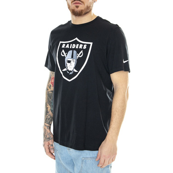 Abbigliamento Uomo T-shirt & Polo Nike ogo Essential T-Shirt as Vegas Raiders Black Nero