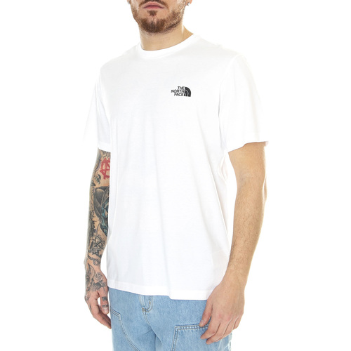 Abbigliamento Uomo T-shirt & Polo The North Face M / imple Dome Tee Tnf White Bianco