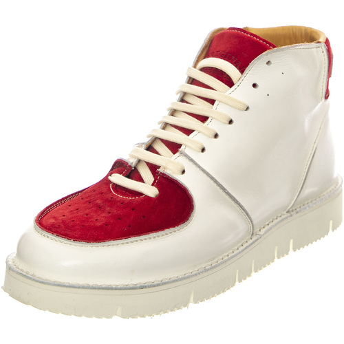Scarpe Donna Sneakers Original Grade Considered White Red Bianco