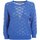 Abbigliamento Donna T-shirt & Polo Yes Zee M437 BZ00 Blu