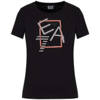 Abbigliamento Donna T-shirt maniche corte Emporio Armani EA7 3DTT32-TJFKZ Nero