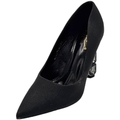Image of Scarpe Malu Shoes Decollete a punta donna scarpa elegante glitter nero rosa con t