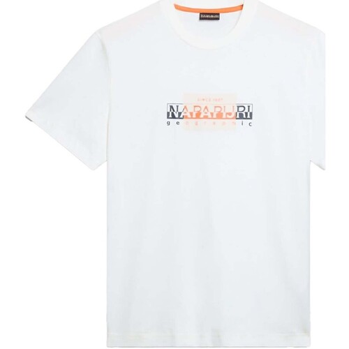Abbigliamento Uomo T-shirt & Polo Napapijri S-Smallwood Bianco