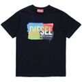 Image of T-shirt Diesel T-shirt con stampa multicolor J0177600YI9