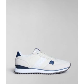Scarpe Uomo Sneakers Napapijri Footwear NP0A4I7E COSMOS-002 BEIGHT WHITE Bianco