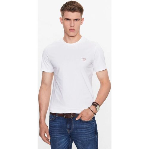 Abbigliamento Uomo T-shirt & Polo Guess M2YI36 I3Z14 CORE TEE-G011 PURE WHITE Bianco