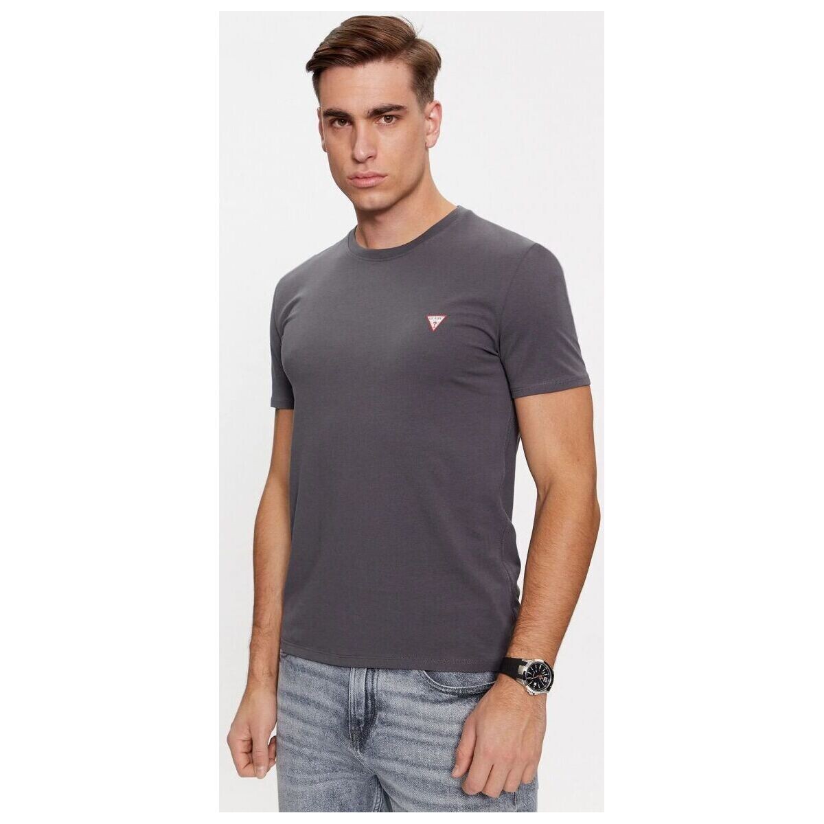 Abbigliamento Uomo T-shirt & Polo Guess M2YI24 J1314 CORE TEE-G9I4 MAGNETIC Grigio