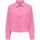 Abbigliamento Donna Giacche Only 15308207 DREW B SHACKET-BEGONIA PINK Rosa