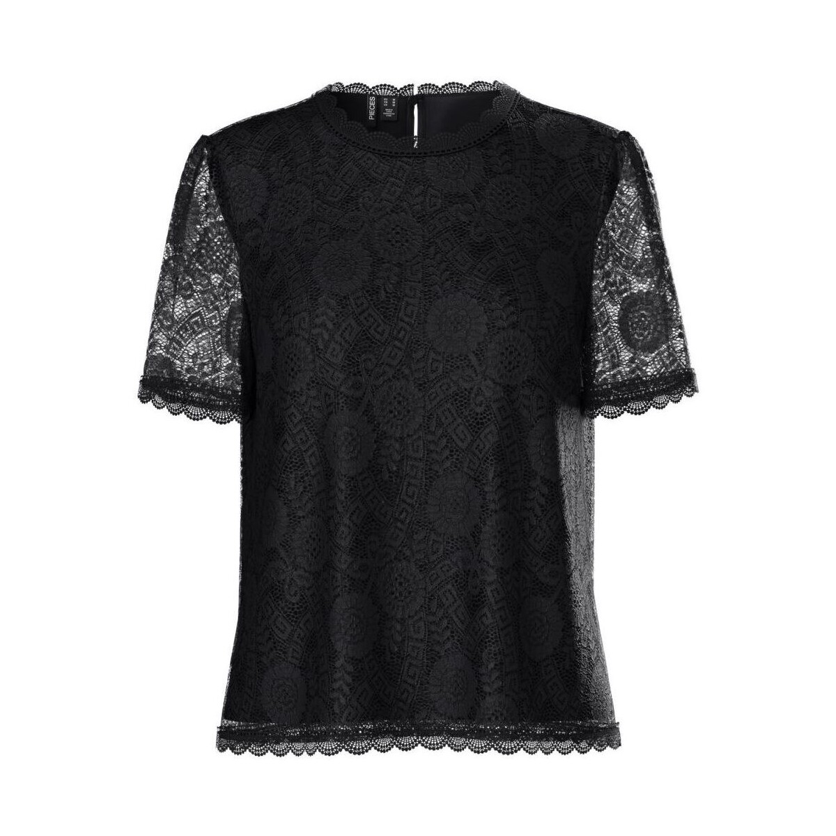 Abbigliamento Donna Maglioni Pieces 17148711 OLLINE-BLACK Nero