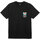 Abbigliamento Uomo T-shirt maniche corte Obey GREEN POWER FACTORY CLASSIC TEE Nero