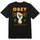 Abbigliamento Uomo T-shirt maniche corte Obey NEW CLEAR POWER CLASSIC TEE Nero