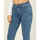 Abbigliamento Donna Jeans Silvian Heach Jeans crop a trombetta  in cotone Blu
