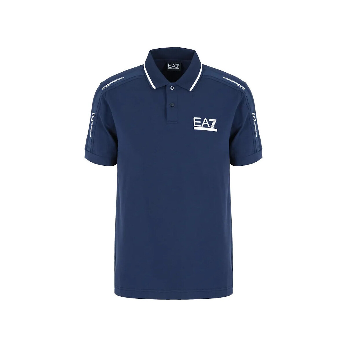 Abbigliamento Uomo T-shirt & Polo Ea7 Emporio Armani Polo EA7 3DPF20 PJ03Z Uomo Blu scuro Blu