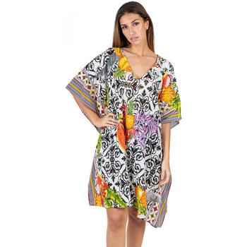 Abbigliamento Donna Vestiti Isla Bonita By Sigris Caftano Multicolore