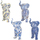 Casa Statuette e figurine Signes Grimalt Elefante Figura 4 Unità Blu