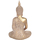 Casa Statuette e figurine Signes Grimalt Figura Di Buddha Meditando Oro