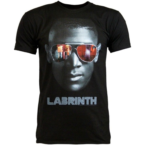 Abbigliamento Uomo T-shirts a maniche lunghe Labrinth Electronic Earth Nero