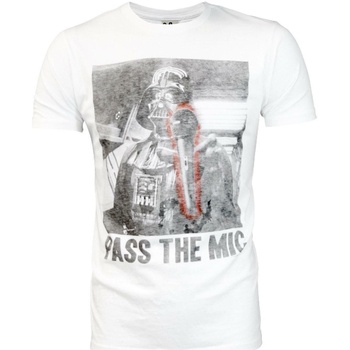 Abbigliamento Uomo T-shirts a maniche lunghe Junk Food Pass The Mic Bianco