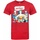 Abbigliamento Uomo T-shirts a maniche lunghe Dc Comics Be A Hero Rosso