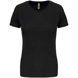 Abbigliamento Donna T-shirts a maniche lunghe Proact PC6776 Nero