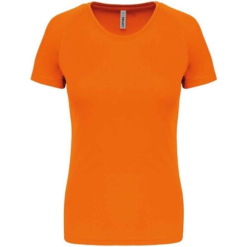 Abbigliamento Donna T-shirts a maniche lunghe Proact PC6776 Arancio