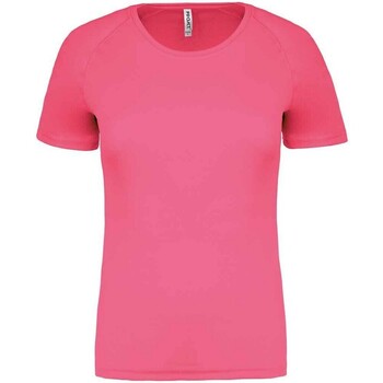 Abbigliamento Donna T-shirts a maniche lunghe Proact PC6776 Rosso