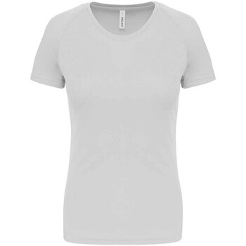 Abbigliamento Donna T-shirts a maniche lunghe Proact PC6776 Bianco