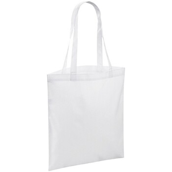 Borse Donna Tote bag / Borsa shopping Bagbase BG901 Bianco