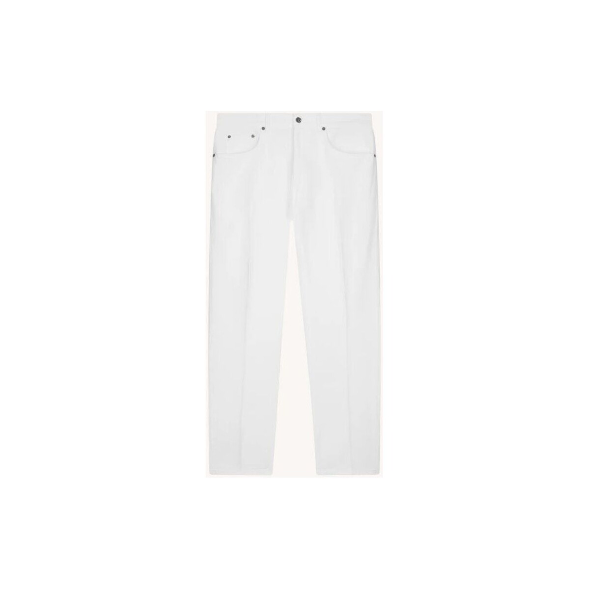 Abbigliamento Uomo Pantaloni Dondup DIAN PTD DU 000-UP576 S0030U Bianco