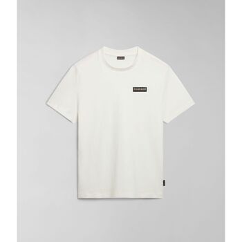 Abbigliamento Uomo T-shirt & Polo Napapijri S-IAATO NP0A4HFZ-N1A WHITE WHISPER Bianco