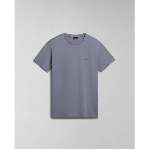 Abbigliamento Uomo T-shirt & Polo Napapijri SALIS SS SUM NP0A4H8D-GREY OWL - H58 Grigio