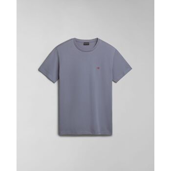 Abbigliamento Uomo T-shirt & Polo Napapijri SALIS SS SUM NP0A4H8D-GREY OWL - H58 Grigio