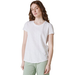 Abbigliamento Donna T-shirt maniche corte Deha T-SHIRT MC IN JERSEY FIAMMATO Bianco