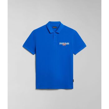 Abbigliamento Uomo T-shirt & Polo Napapijri E-AYLMER NP0A4HTN-B2L BLUE LAPIS Blu