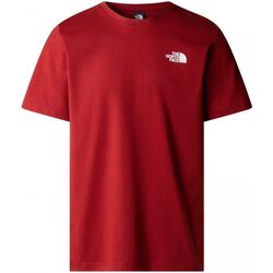 Abbigliamento Uomo T-shirt & Polo The North Face NF0A87NP M SS BOX NSE TEE-POJ IRON RED Rosso