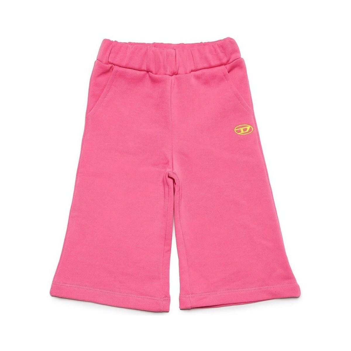 Abbigliamento Bambina Pantaloni Diesel Pantaloni in felpa con logo Oval D K00489KYAXZ Rosa