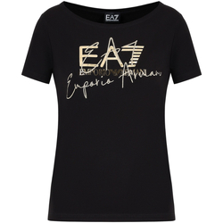 Abbigliamento Donna T-shirt maniche corte Emporio Armani EA7 3DTT26-TJFKZ Nero