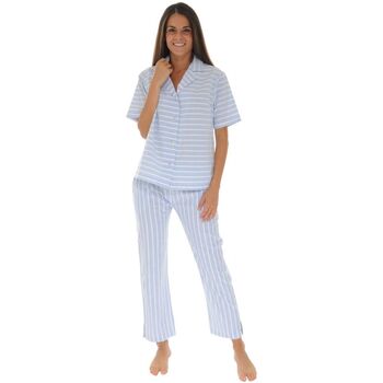 Abbigliamento Donna Pigiami / camicie da notte Pilus ELISA Blu